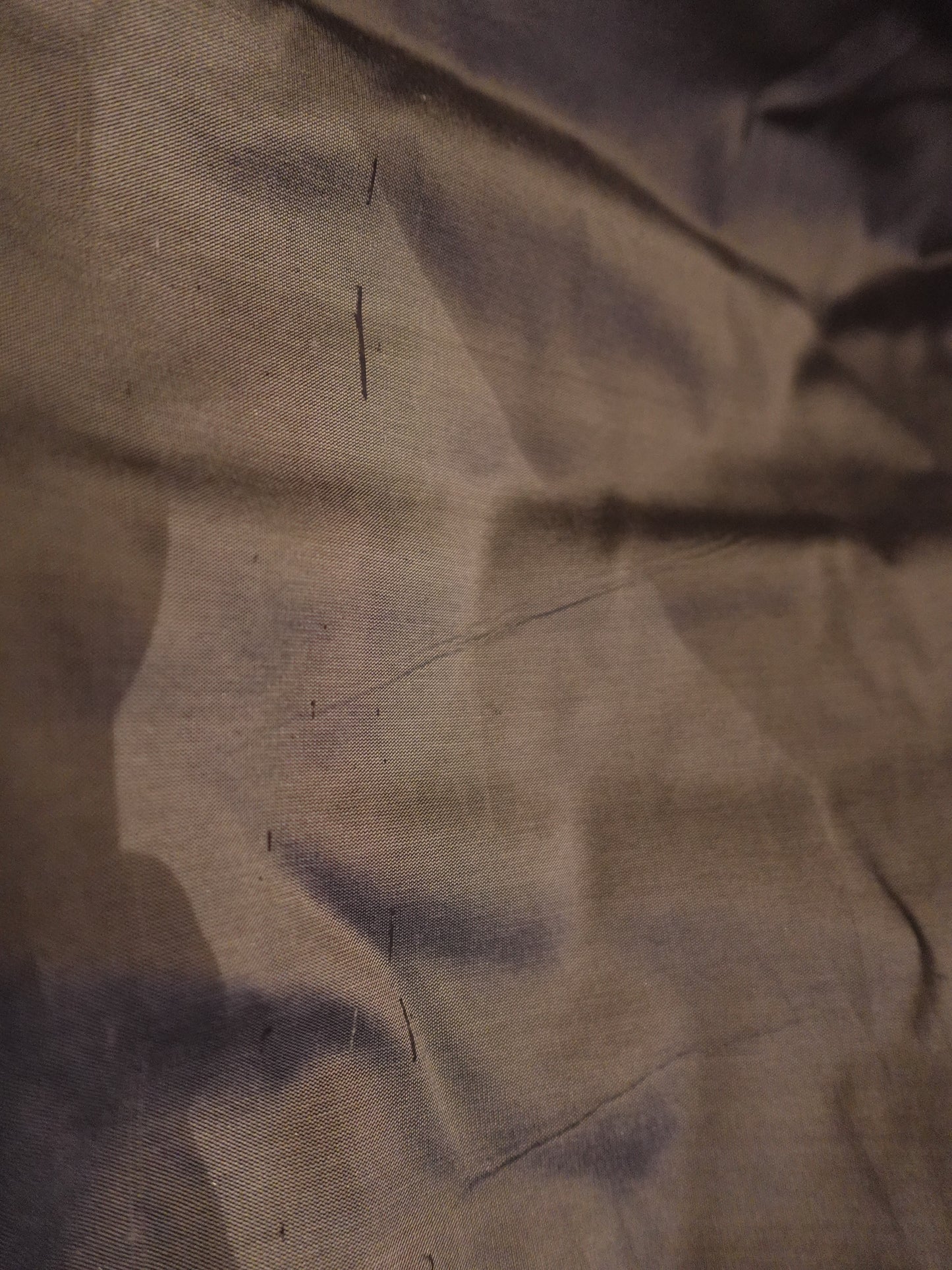 Silk Shantung Twisturban in silver  #106 imperfect