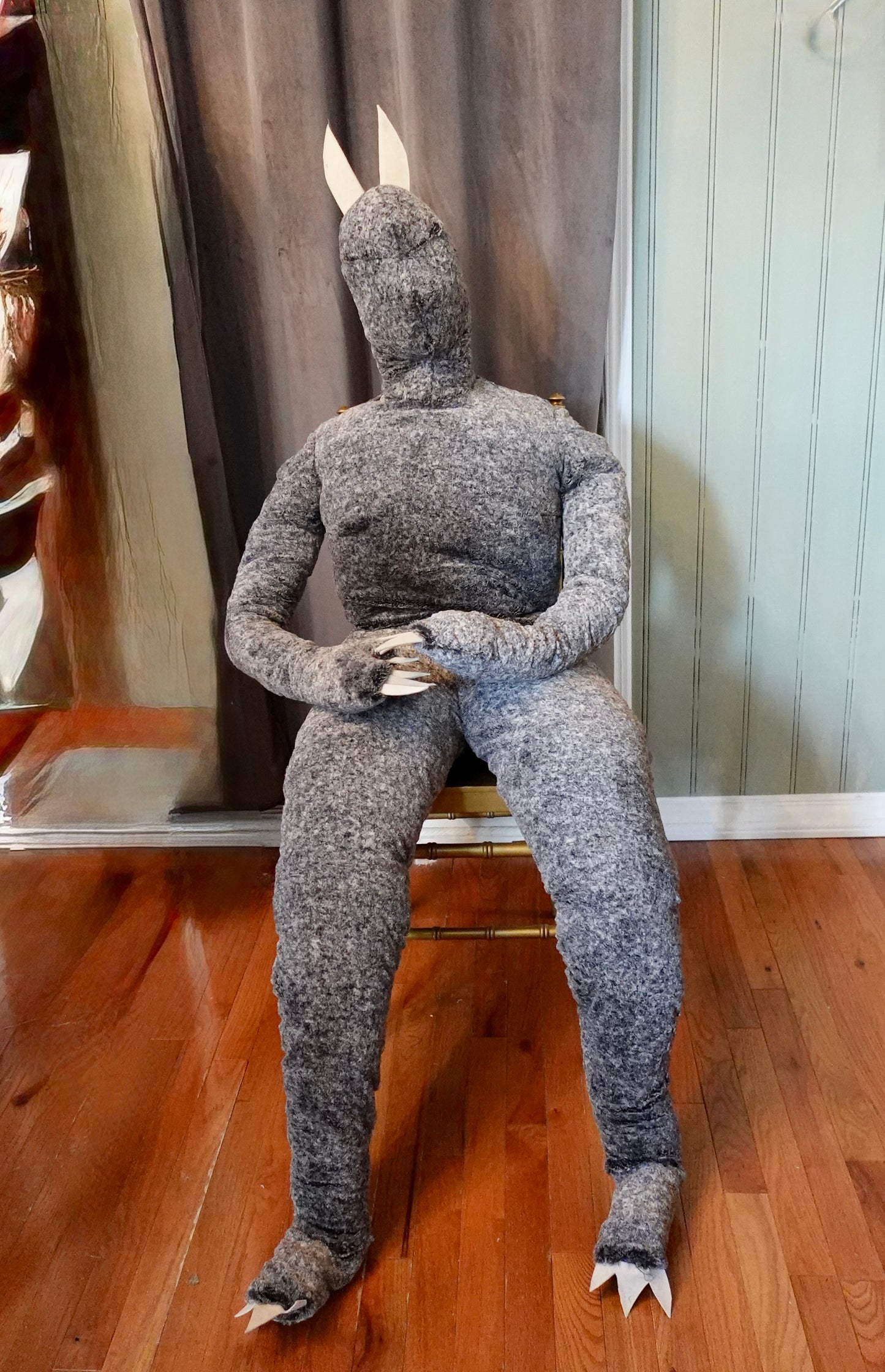 "Sally 2" decorative Krampus Doll- One Of A Kind