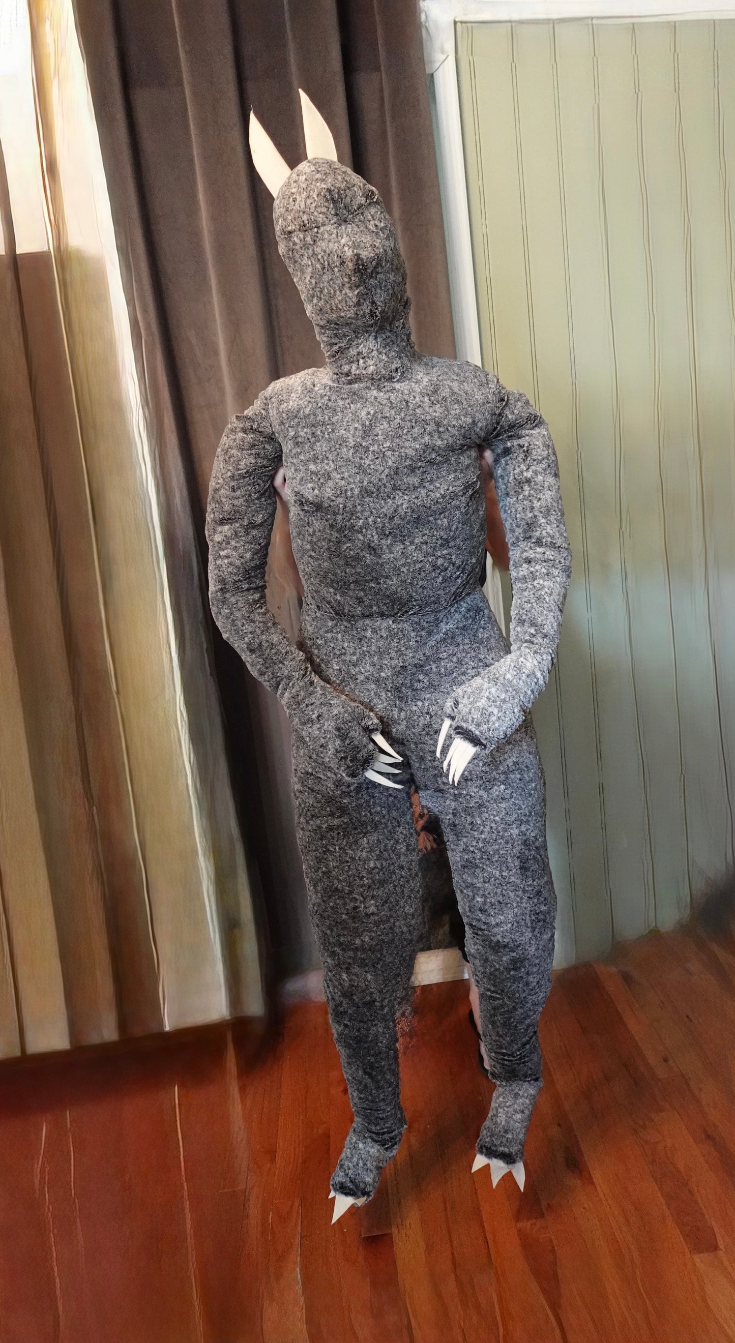 "Sally 2" decorative Krampus Doll- One Of A Kind