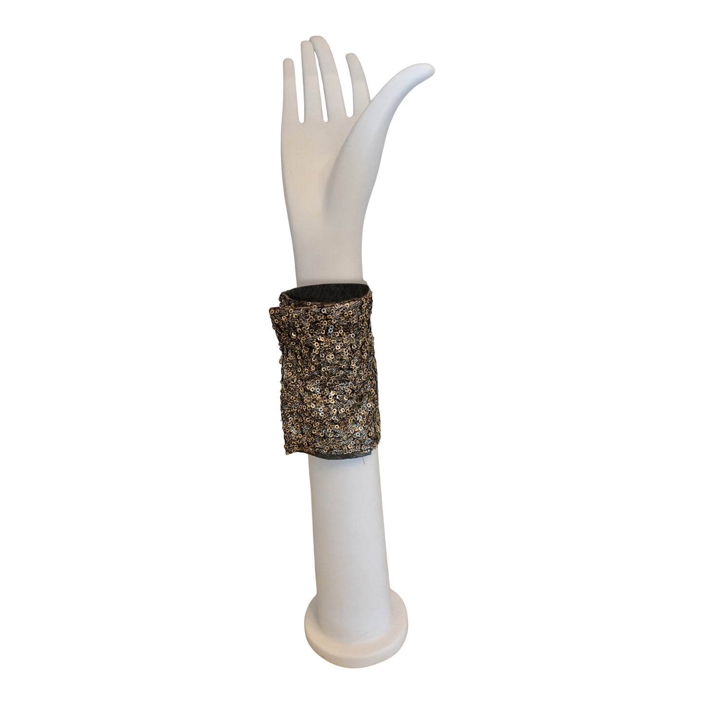 Morphy Metallic Sequin mixed metal Silk Wrist Cuff