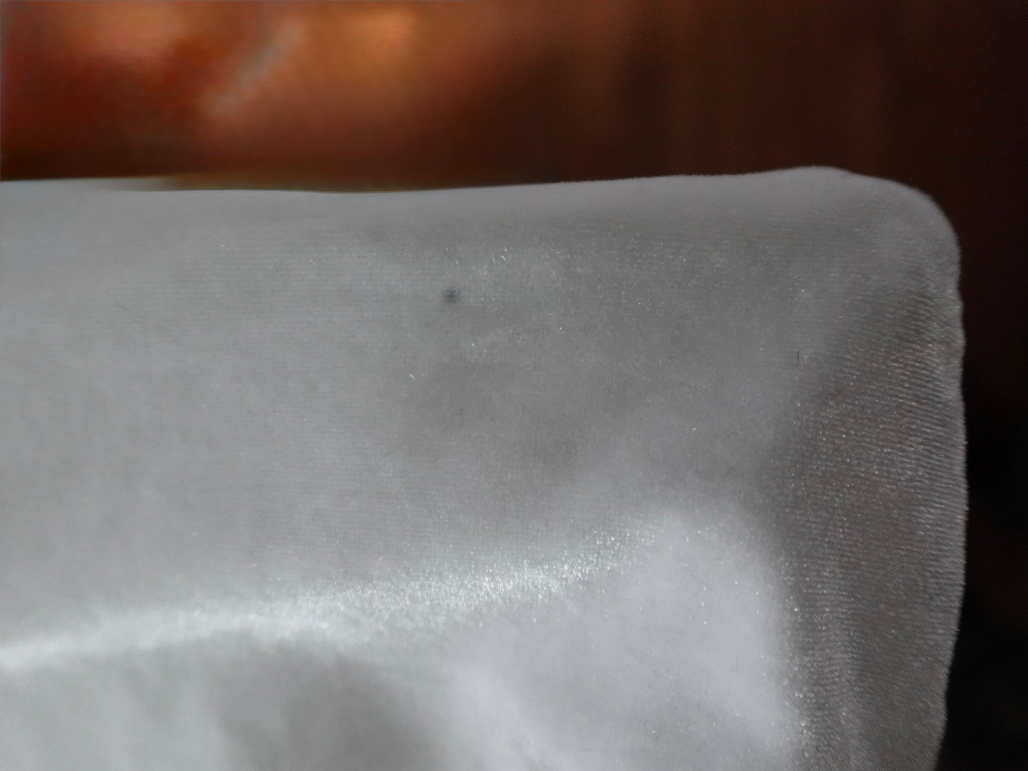 Velvet Twisturban in White- small flaw