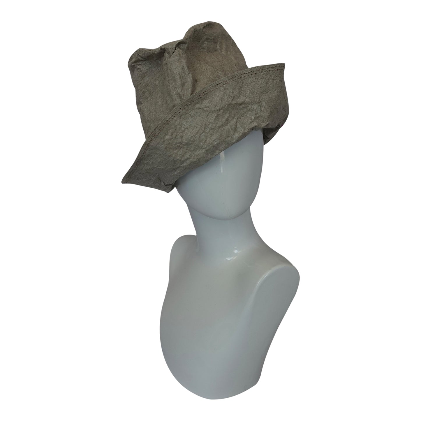 Morphy Natural Linen "paper bag"  travel trilby