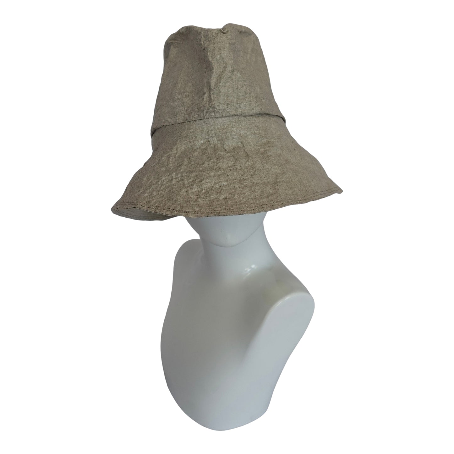 Morphy Natural Linen "paper bag"  travel trilby