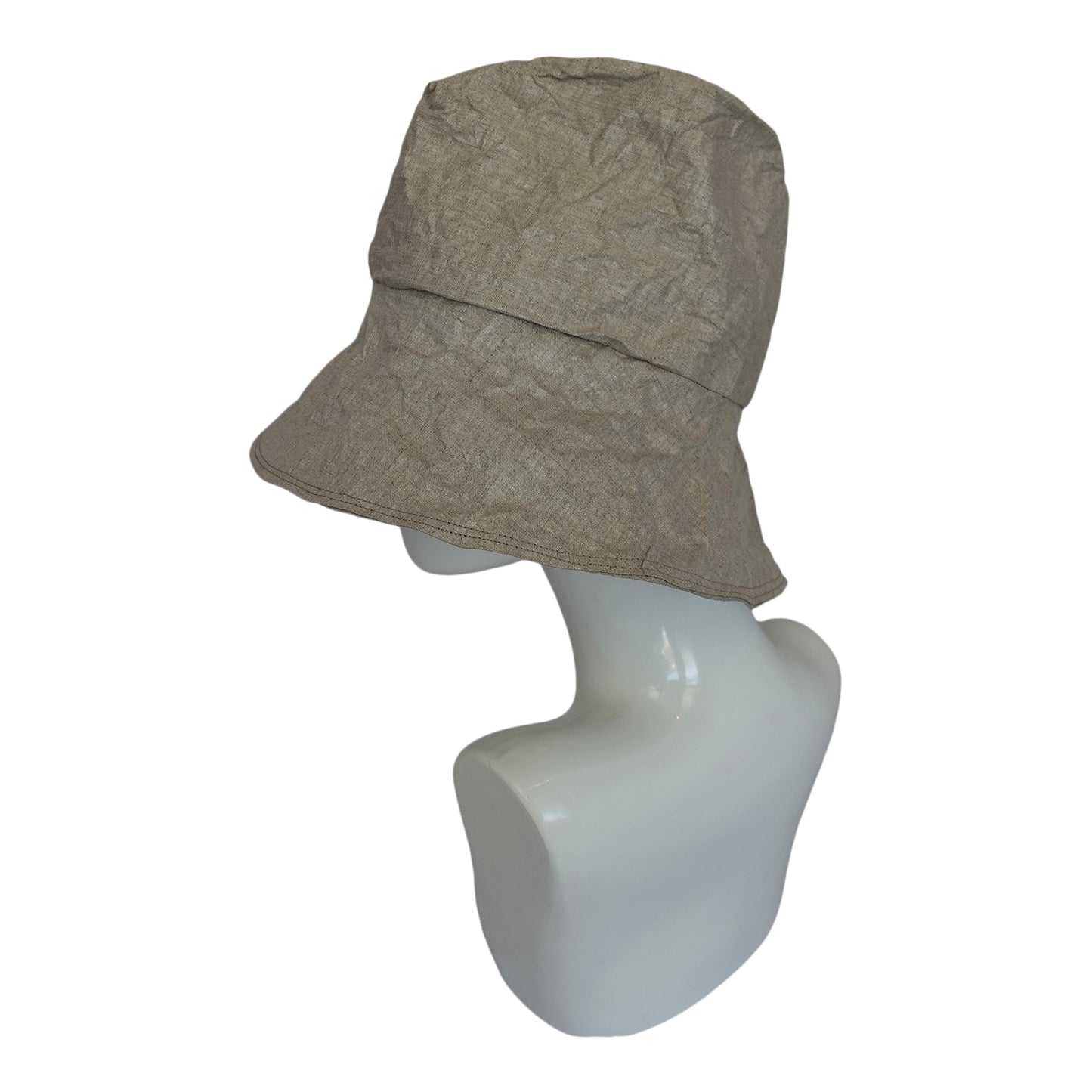 Morphy Natural Linen "paper bag"  travel trilby