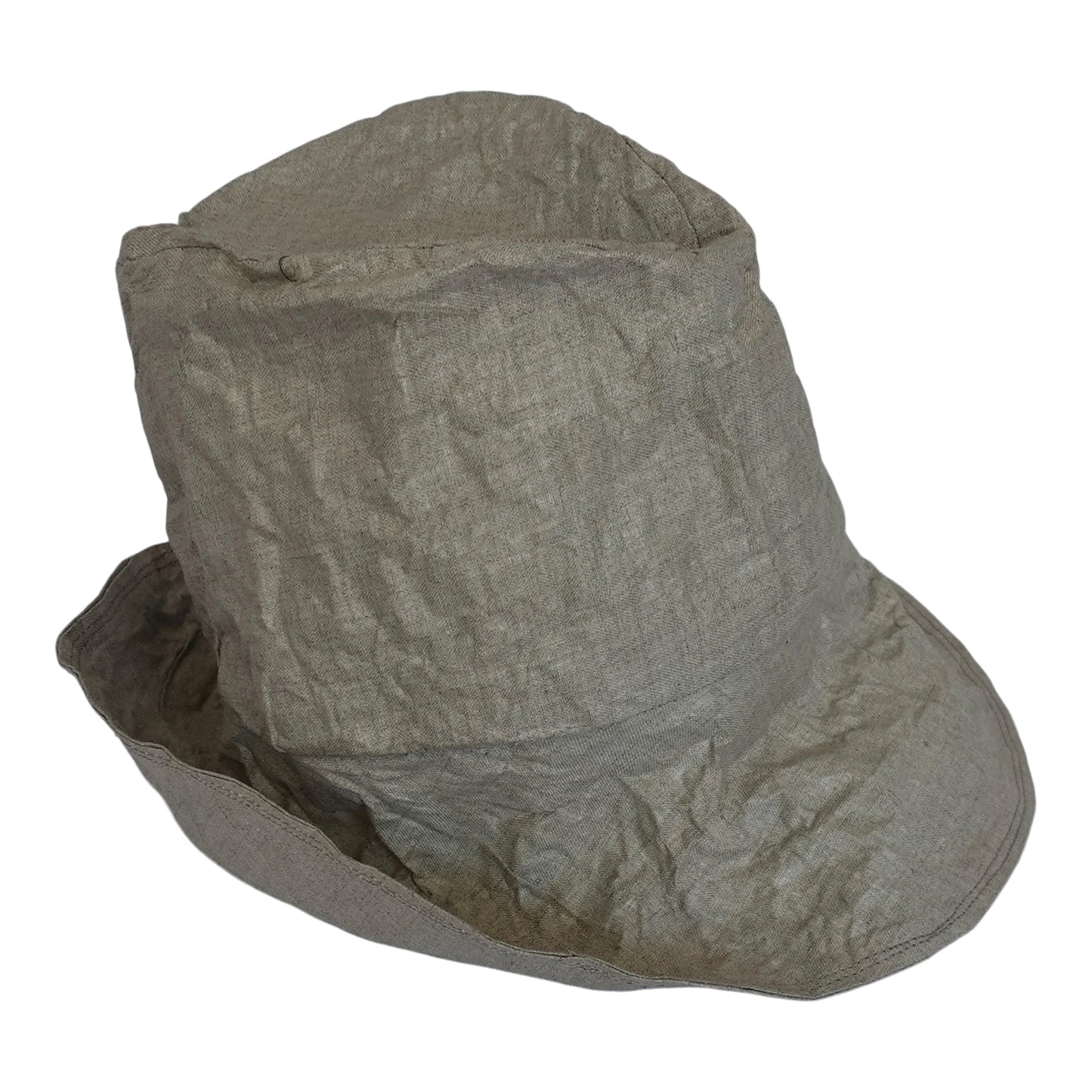 Morphy Natural Linen "paper bag"  travel trilby