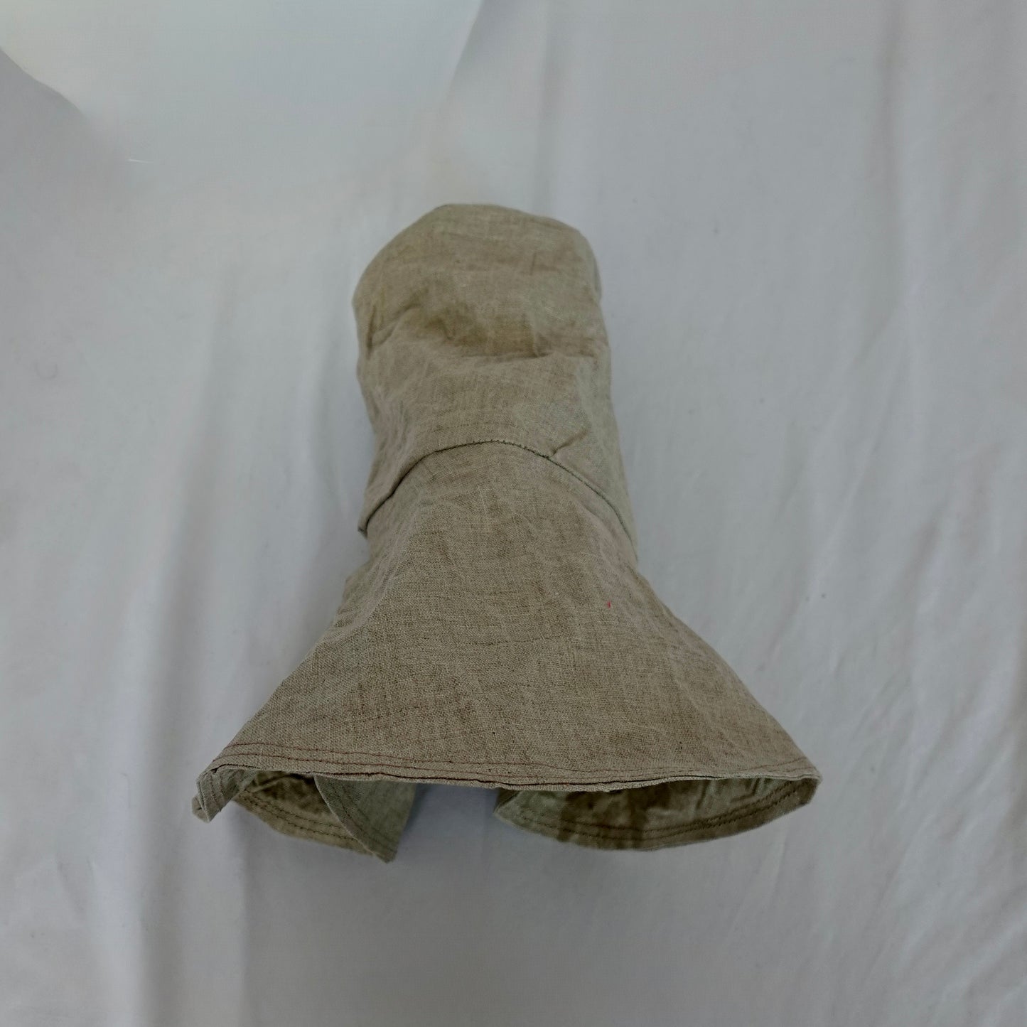 Morphy Natural Linen wide brim travel fedora