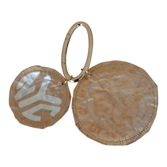 Silk Morphy Rose Gold Subway Token Bag Charm