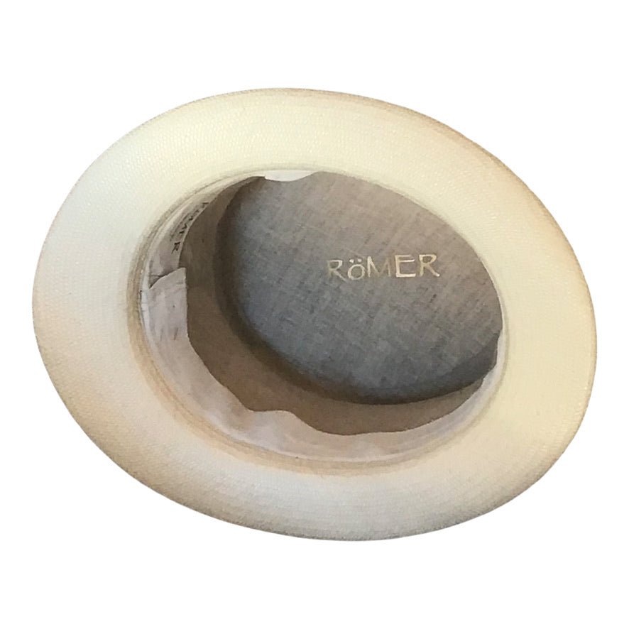 Classic "Paris" Top Hat in Fine Panama Straw