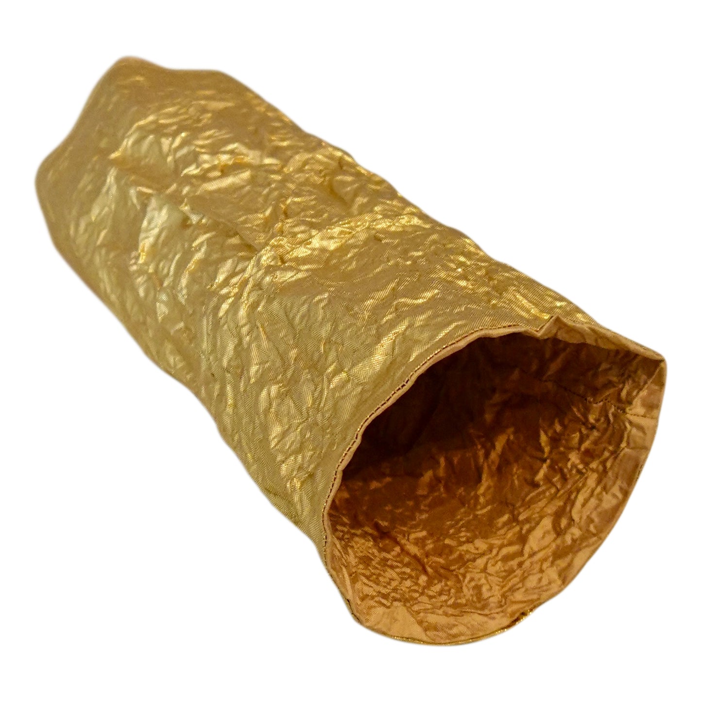 Morphy Metallic Gold Silk Wrist Cuff Extra Long