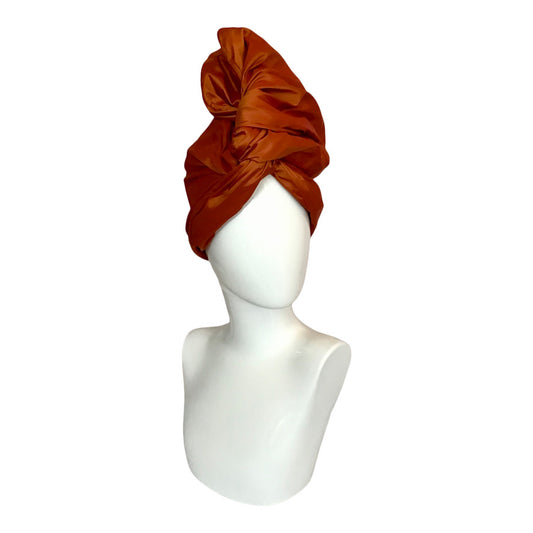 Silk shantung color #117 Pumpkin