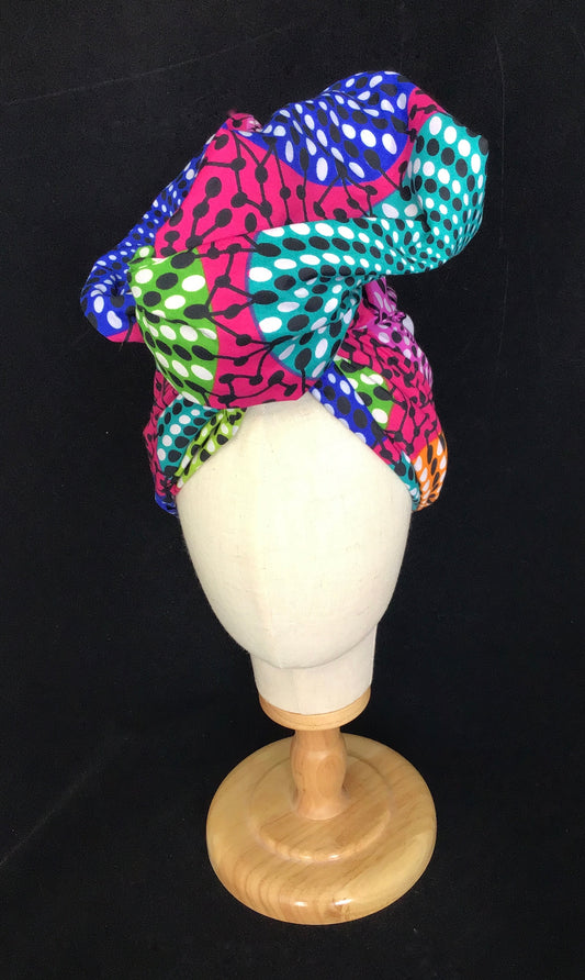 Medallion print cotton in brights
